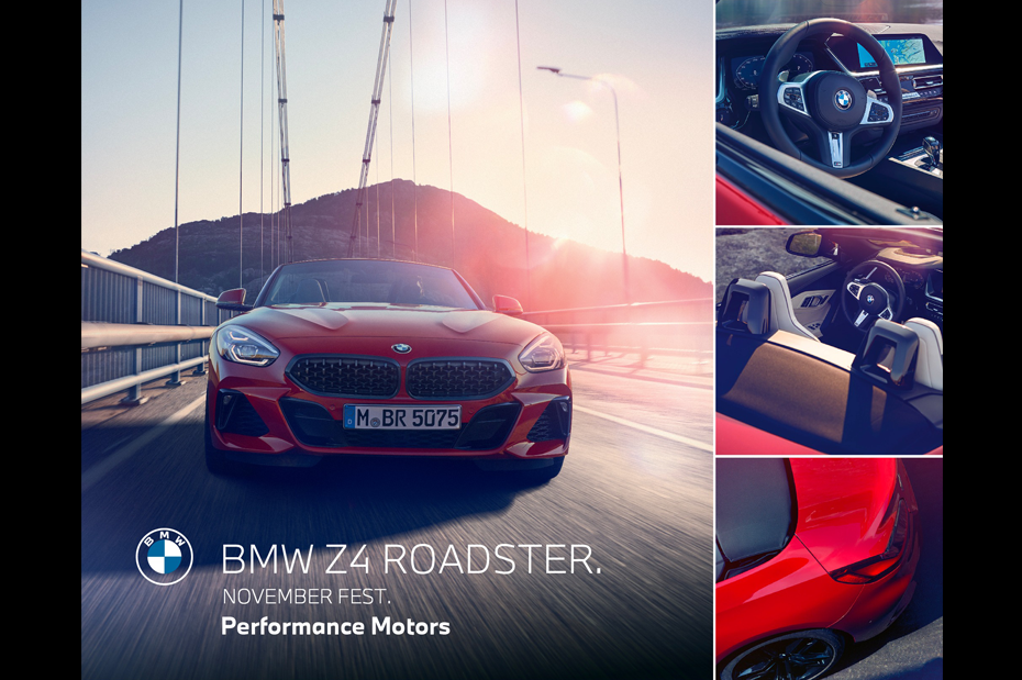 ดีลพิเศษก่อนสิ้นปี มาพร้อมกับ BMW Z4 Roadster นวัตกรรมยานยนต์ที่ให้คุณสัมผัสถึงความอิสระ